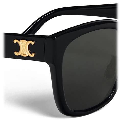 celine black aviator sunglasses|Celine triomphe pilot sunglasses.